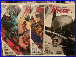 All New Wolverine 1 35. Complete Set. Near Mint, 1st App Laura Kinney X-23