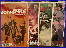 All New Wolverine 1 35. Complete Set. Near Mint, 1st App Laura Kinney X-23