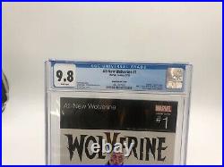 All-New Wolverine #1 CGC 9.8 Grant Hip Hop Variant Cover DMX Marvel 2016