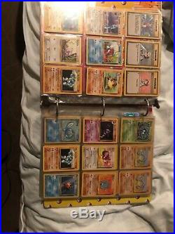 All Original pokemon cards collection binder All In Mint Condition