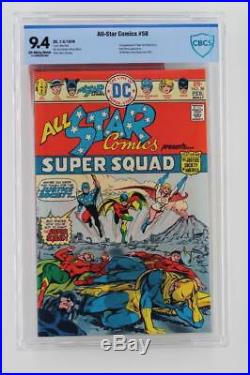 All-Star Comics #58 -NEAR MINT- CBCS 9.4 NM DC 1976 1st App of Power Girl