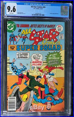 All-Star Comics CGC High Grade Lot #58-69 (key issues #58 9.6 #69 9.4) LOOK