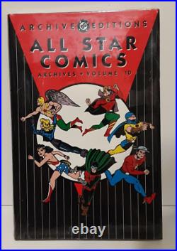 All Star Comics DC Archive Hardcover/Volume (10) Factory Sealed! /MINT/