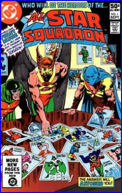 All Star Squadron (1981) #1-67 Complete Set Lot Full Run Justice Society Jsa DC