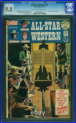 All Star Western #10 CGC 9.8 DC 1972 1st Jonah Hex! RARE NM/Mint Copy! L6 951 cm