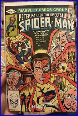 All Vintage SomeRare AMAZING SPIDER-MAN 50 Issues Comic Lot Mix + Bonus Issues