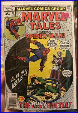 All Vintage SomeRare AMAZING SPIDER-MAN 50 Issues Comic Lot Mix + Bonus Issues