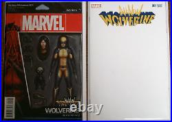 All-new Wolverine #1 4pc Lot Cover Variants (9.0/9.2) 2016