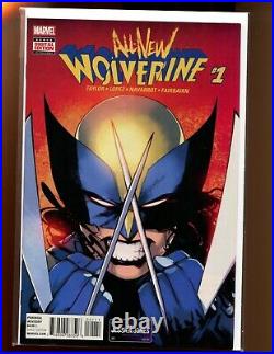 All-new Wolverine #1 4pc Lot Cover Variants (9.0/9.2) 2016