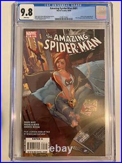 Amazing Spiderman 601 / 606 / 607 All CGC 9.8 Jason Scott Campbell Covers Lot