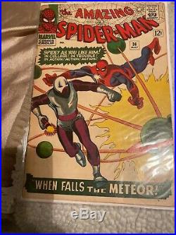 Amazing spiderman silver age lot You Get All The Ones In The Pictures! Rare