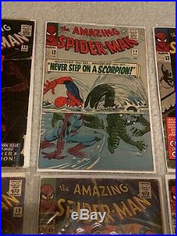 Amazing spiderman silver age lot You Get All The Ones In The Pictures! Rare