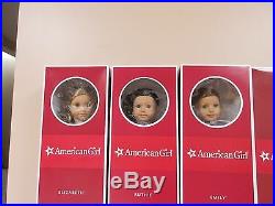 American Girl Classic Historical Doll Collection Lot All 18 with Access NRFB