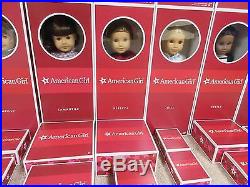 American Girl Classic Historical Doll Collection Lot All 18 with Access NRFB