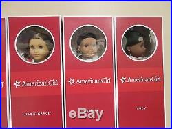 American Girl Classic Historical Doll Collection Lot All 18 with Access NRFB