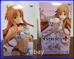 Anime Figure Lot, NEW! Asuna, Rem, Hatsune Miku, All Might. 19 Figures