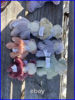 Annette Funicello Collectible Bear Company Lot of 9 Bears Clean Cute With Pins
