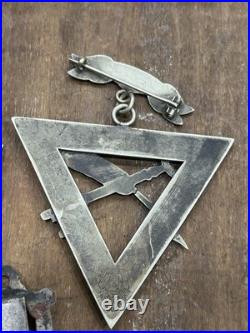Antique Knight Of Pythias Pins (lot Of 3) All One Price