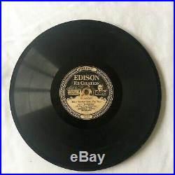 Antique Thomas Edison Phonograph Records-All Types of Music VG, Lot of 6