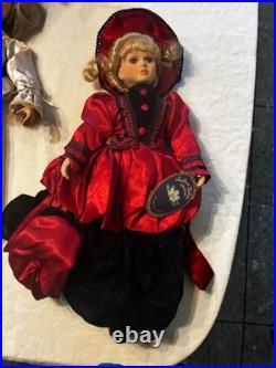 Antique doll collection lot