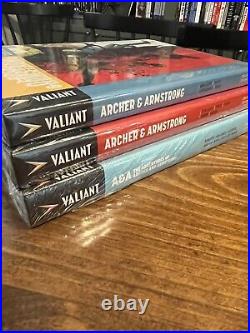 Archer & Armstrong Valiant Deluxe HC Vol 1, 2, A&A Adventures Set Lot SEALED