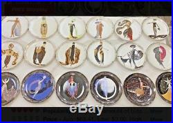 Art Deco House of Erte All 18 Plates Ltd Ed. Franklin Mint! OFFERS WELCOME