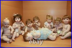 Ashton-Drake Galleries Titus Tomescu All Porcelain Dolls Lot of 8 Collection