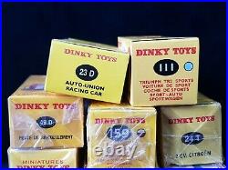 Atlas Editions vintage 11 Dinky Toys collection. All still sealed and mint