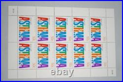 Australia Collection Of 75+ Souvenir Sheets / Blocks / Multiples All Mint