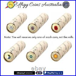 Australian Investment $2 Coins Rare Red Poppy 2012-2023 Full Mint Collection
