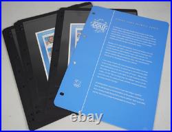 Australian Olympic Gold Medallist 2004 Collection Of 17 Stamp Sheets All Mint