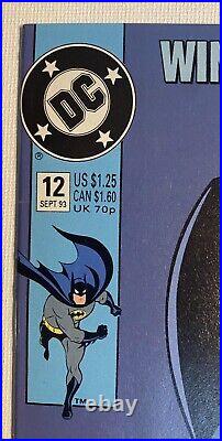 BATMAN ADVENTURES #12 NEWSSTAND Edition- 1ST HARLEY QUINN! (1993) NM+ or better