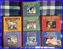 BLOOM COUNTY Complete Library 7 Book Set 1-5 + Outland + Opus, BERKLEY BREATHED