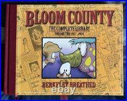 BLOOM COUNTY Complete Library 7 Book Set 1-5 + Outland + Opus, BERKLEY BREATHED