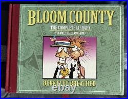 BLOOM COUNTY Complete Library 7 Book Set 1-5 + Outland + Opus, BERKLEY BREATHED