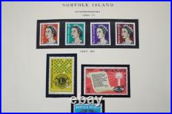 BRITISH COLONY NORFOLK ISLANDS 1940s-2010s COLLECTION OF 1000+ STAMP ALL MINT