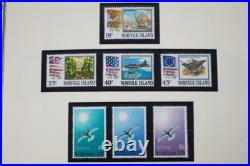 BRITISH COLONY NORFOLK ISLANDS 1940s-2010s COLLECTION OF 1000+ STAMP ALL MINT