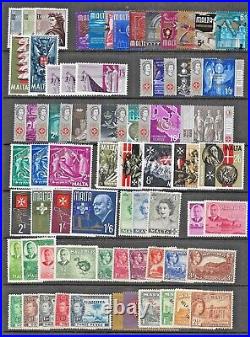 BRITISH COMMONWEALTH COLLECTION Mostly KGV-early QE ALL MINT x1,200+