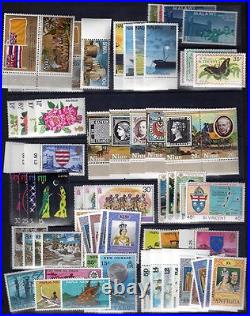 BRITISH COMM 1970's COLLECTION OF MANY HUNDRED MINT NEVER HINGED FROM ALL OVER