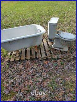 Ball and claw tub, sink, all mint, if not sold, a flower planter, 22 acres cornerlol