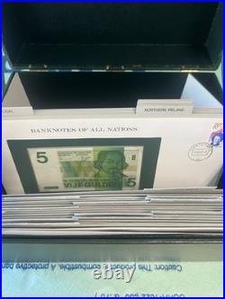 Banknotes of all nations, limited edition Franklin Mint Collection with Case
