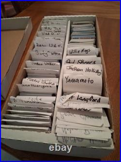 Baseball Card Player Insert, Base And Rookie Lot Collection Of About 1600  All