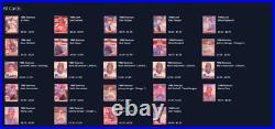 Baseball cards collection lot binder