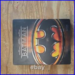 Batman 4 MOVIE COLLECTION Zavvi UK Exclusive Steelbooks Lot of 4 (RARE)