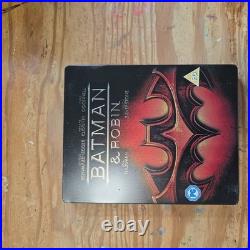 Batman 4 MOVIE COLLECTION Zavvi UK Exclusive Steelbooks Lot of 4 (RARE)