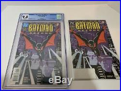 Batman Beyond 1 CGC 9.8 LOT 1st Series 1,2,3,4,5,6 And 2nd 4,22 All NM+ ALL KEYS