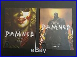 Batman Damned full Lot of 5 includes1, 2, 3, 2a & 3a all books NM