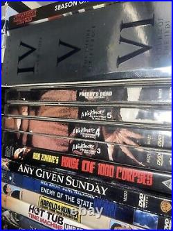 Big Lot Of Dvd Movies And Series Collection