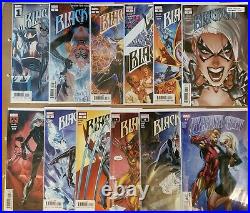 Black Cat Issues #1-12 Lot Complete Series All J. Scott Campbell Covers Full Set