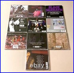Black Sabbath CD collection, 1970-1986, lot of 10, ALL MINT CONDITION